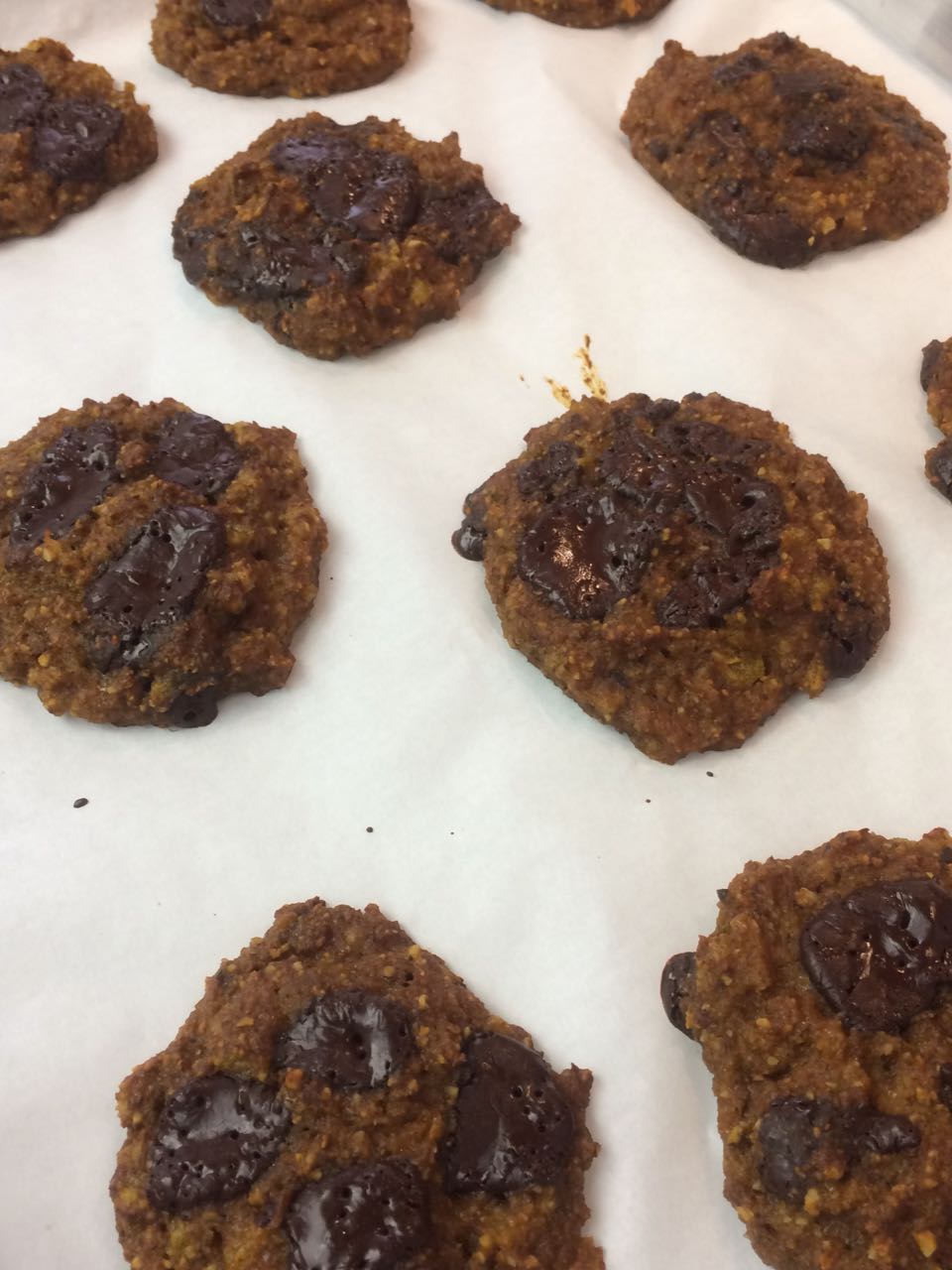 Cookies de Chocolate e Damasco (Low Carb e Vegano)